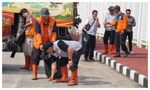 Sambut Laga Timnas Indonesia vs Vietnam, 1.200 Personel Dikerahkan untuk Membersihkan Kawasan Stadion Pakansari Bogor