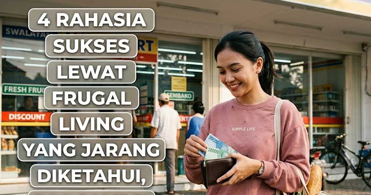 4 Rahasia Sukses Lewat Frugal Living yang Jarang Diketahui, Bos Sampai Kaget!