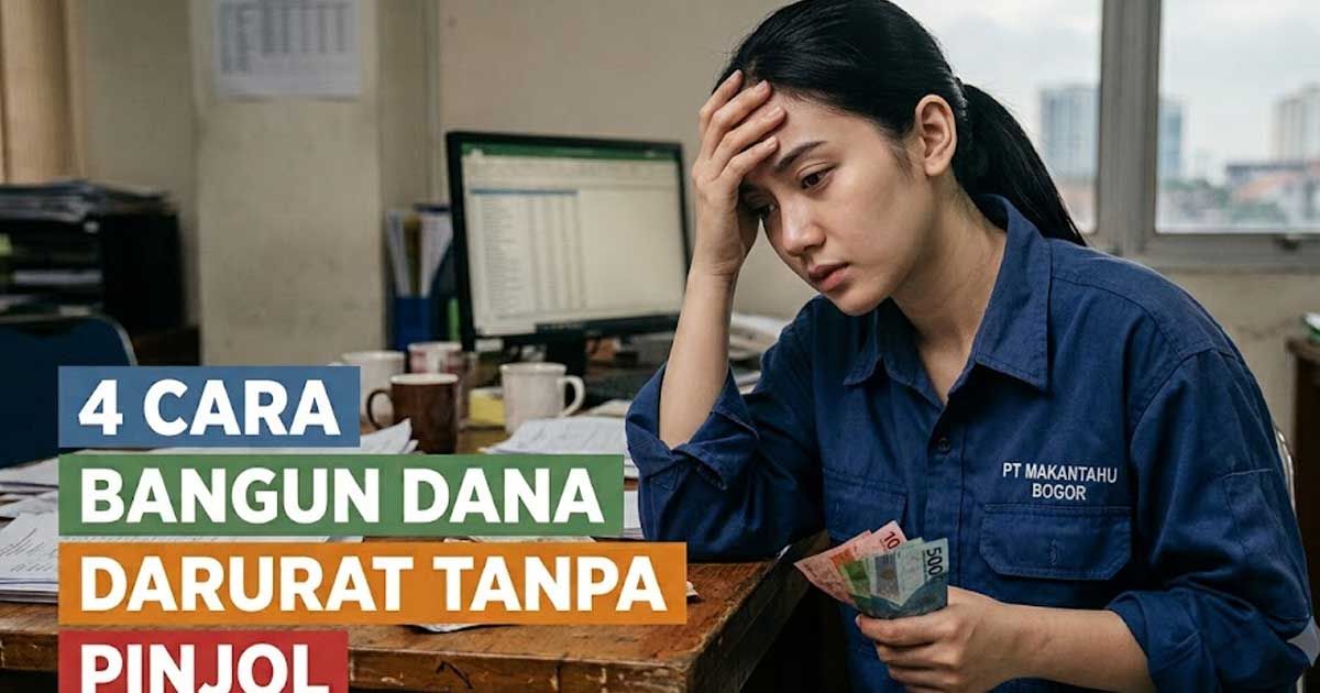Simak 4 cara bangun dana darurat tanpa pinjol meski bergaji UMR. Tips sederhana untuk menghindari utang dan menjaga keuangan tetap aman.