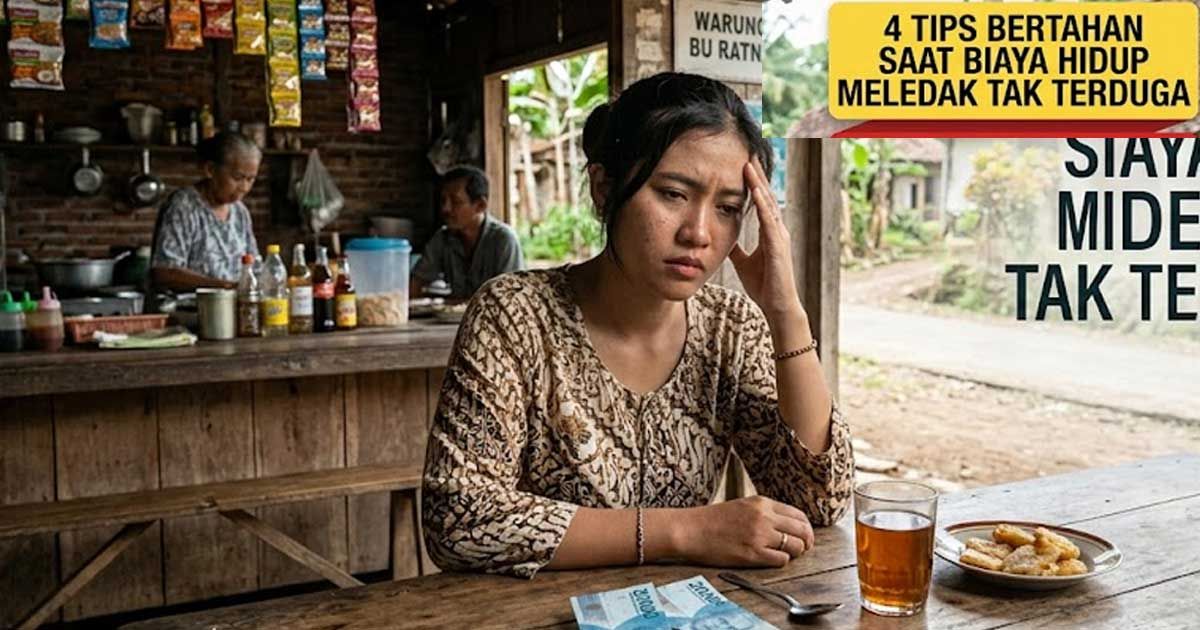 Biaya hidup naik mendadak? Simak 4 tips bertahan tanpa pinjol, mulai atur keuangan, hemat pengeluaran, hingga siapkan dana darurat.