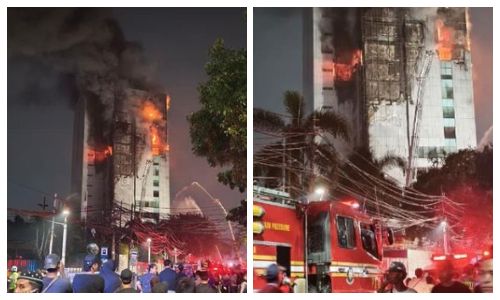Gedung Bapenda DKI Jakarta Ludes Terbakar, Berikut Kronologinya