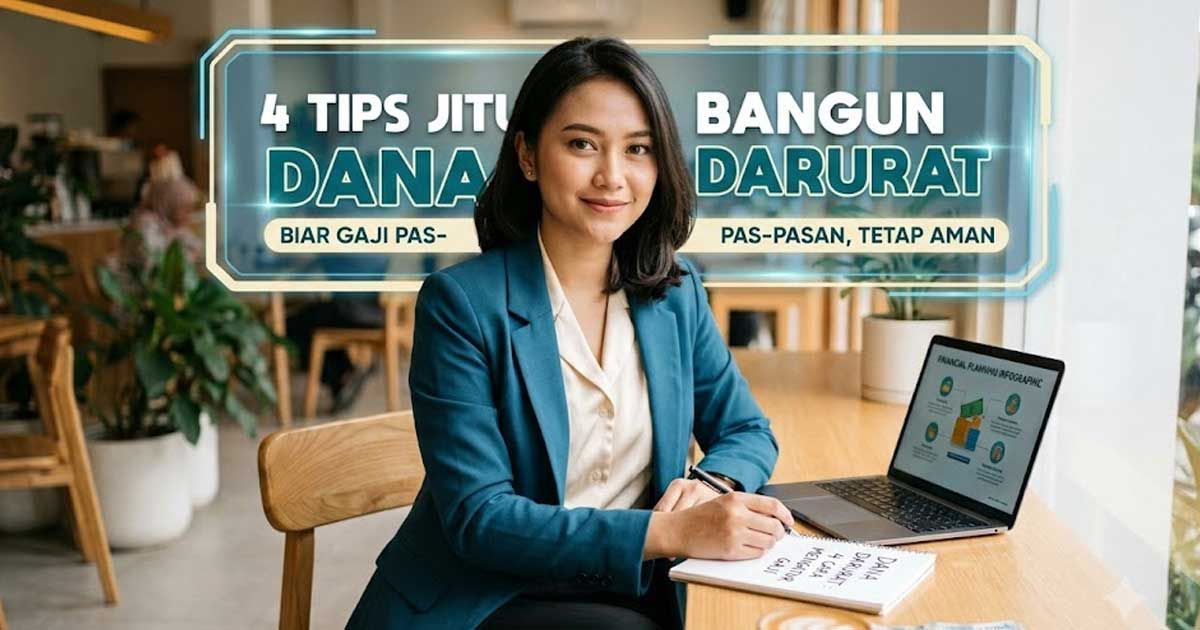 Bangun dana darurat meski gaji pas-pasan tetap bisa dilakukan. Simak 4 cara mengatur penghasilan agar kebutuhan terpenuhi dan keuangan aman.