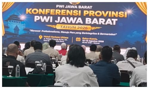 Buka Konferprov PWI Jabar 2026, Wali Kota Bandung Tolak Pembungkaman Pers