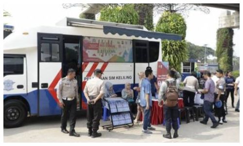Lokasi SIM Keliling Jakarta Pusat dan Barat Kamis Ini, Cek Syaratnya!