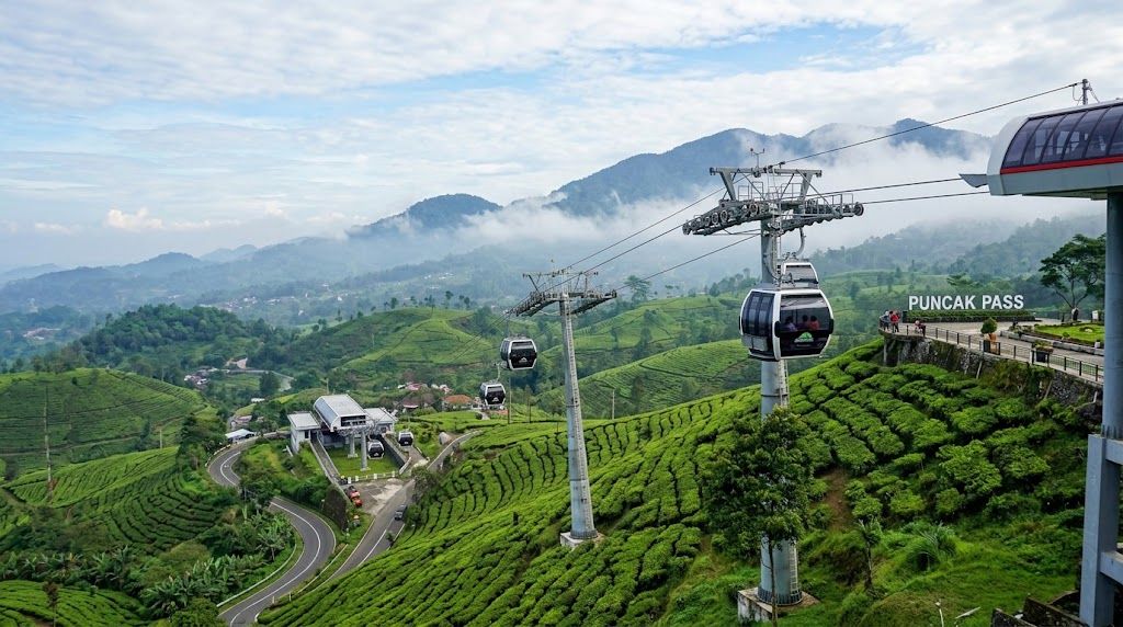 Pemkab Bogor Siapkan Pembangunan Kereta Gantung untuk Atasi Macet dan Dongkrak Wisata Puncak