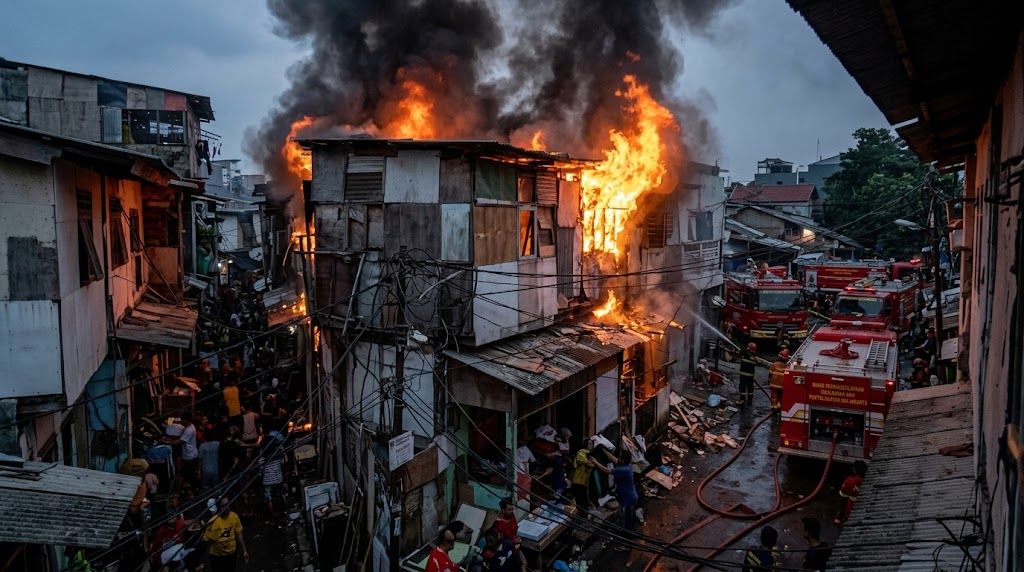 Kebakaran Maut di Tebet: 4 Tewas dalam Musibah di Rumah Kost dan Usaha Fotokopi
