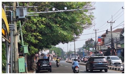 ETLE Cibinong Bertambah, Satlantas Bogor Pasang Kamera di Jalan Raya Jakarta-Bogor
