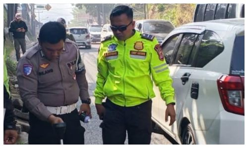 Pasutri Tewas Tragis Terlindas Truk di Puncak Bogor
