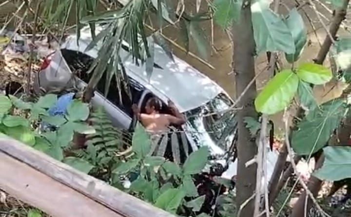 Mobil Terperosok ke Jurang di Cilebut Bogor, Begini Kondisi Sopir dan Penumpang
