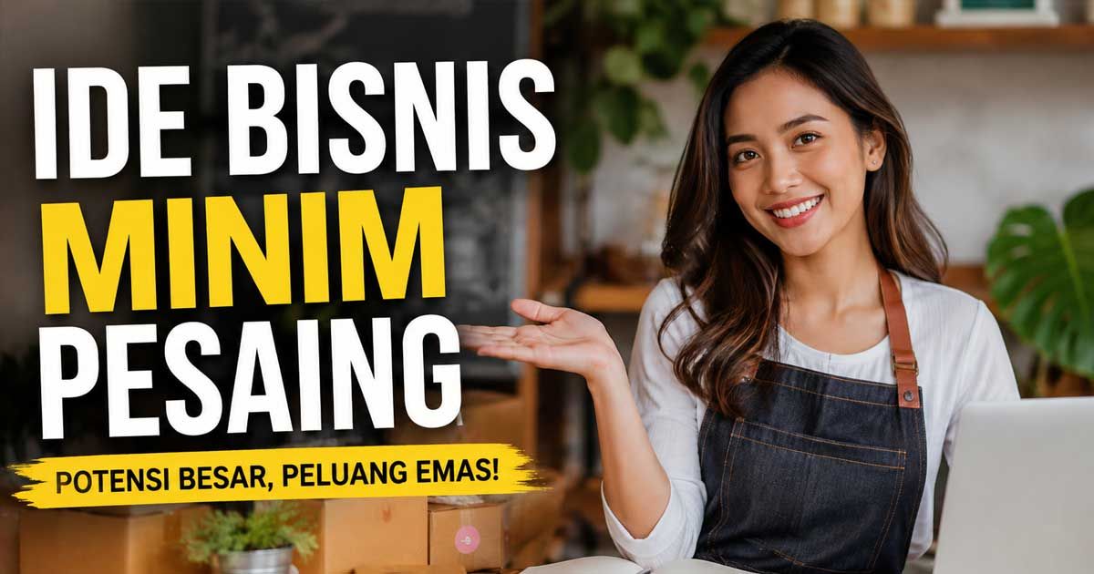 4 Ide Bisnis Minim Pesaing 2026, Modal Kecil tapi Potensi Cuan Besar