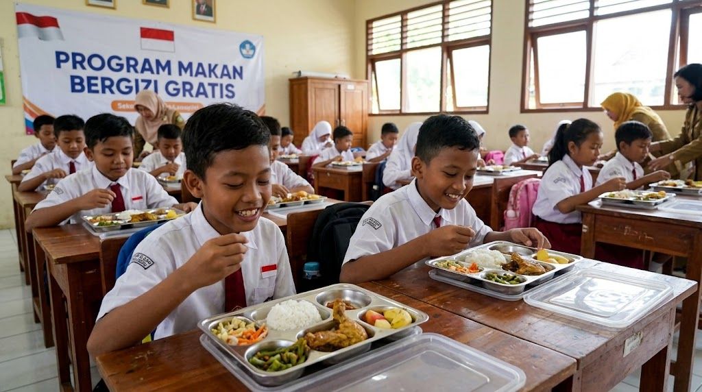 Kemenkeu Alokasikan Anggaran 2027 untuk Makan Bergizi Gratis Sebesar  Rp240 Triliun