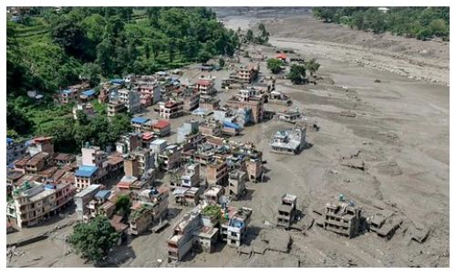 Update Korban Banjir Bandang dan Longsor Nepal, 586 Orang Dilaporkan Tewas, Ribuan Hilang