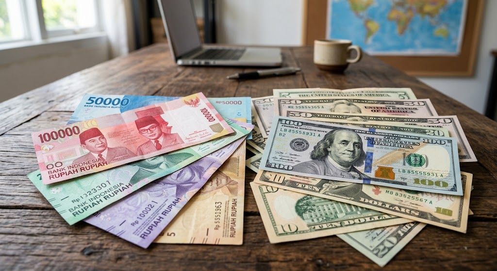 Rupiah Menguat Tipis Terhadap Dolar AS di Perdagangan Sabtu 29 Agustus 2026