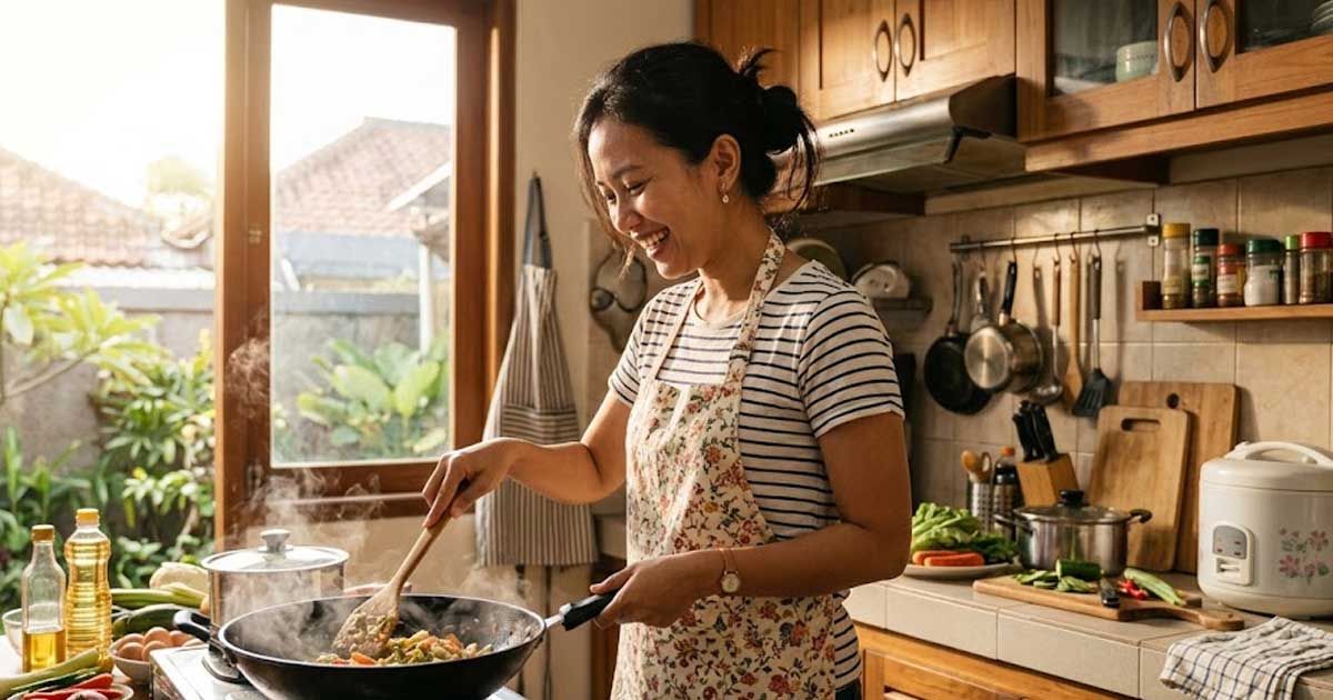 4 Manfaat Masak Sendiri di Rumah, Cara Istri Cerdas Bantu Amankan Gaji Suami