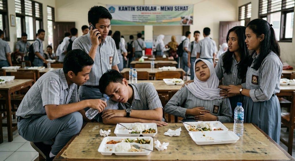 49 Siswa SMAN 3 Nganjuk Diduga Keracunan Nasi Goreng Program MBG