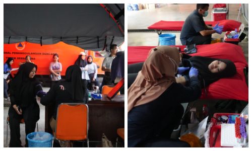 Layanan Kesehatan dan Donor Darah Gratis di CFD Kabupaten Bogor Sasar Ribuan Warga