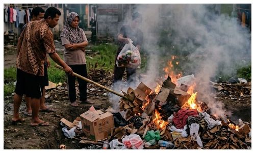 Warga Jakarta Dilarang Bakar Sampah, Ancaman Sanksi Menanti