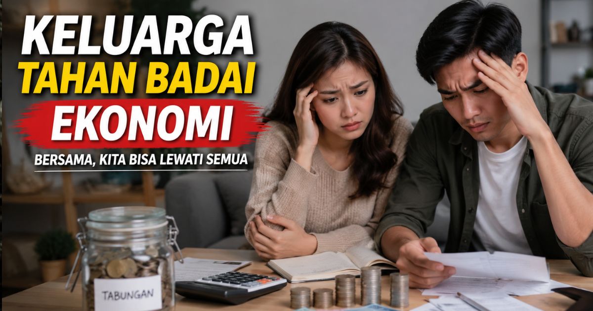5 Pesan Penting agar Keluarga Tahan Badai Ekonomi, Suami Penting untuk Tahu