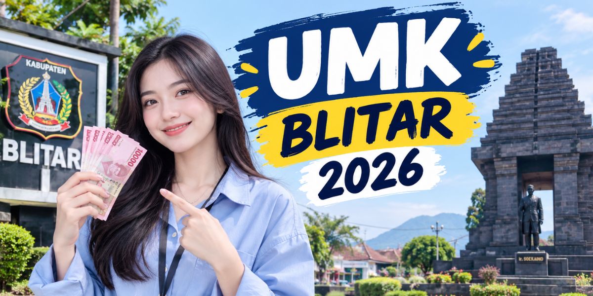 UMK Blitar 2026 Segini Nominalnya, Sudah Lewati Rp3 Juta?