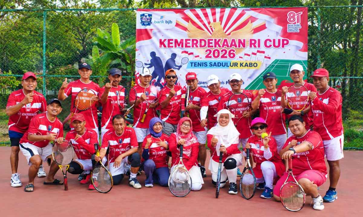 Turnamen Tenis Sadulur Kabo Pererat Silaturahmi Pensiunan ASN di Bogor