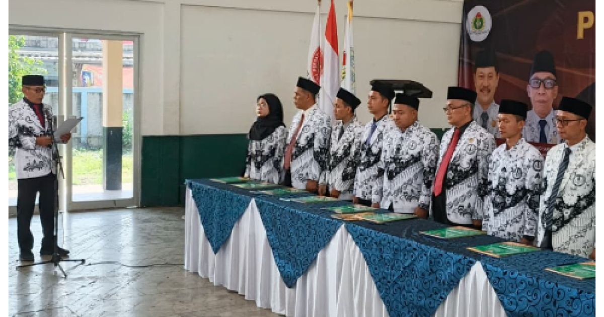 PGRI Kabupaten Bogor Kukuhkan 13 Kepala Sekolah, Perkuat Komitmen Tingkatkan Mutu Pendidikan